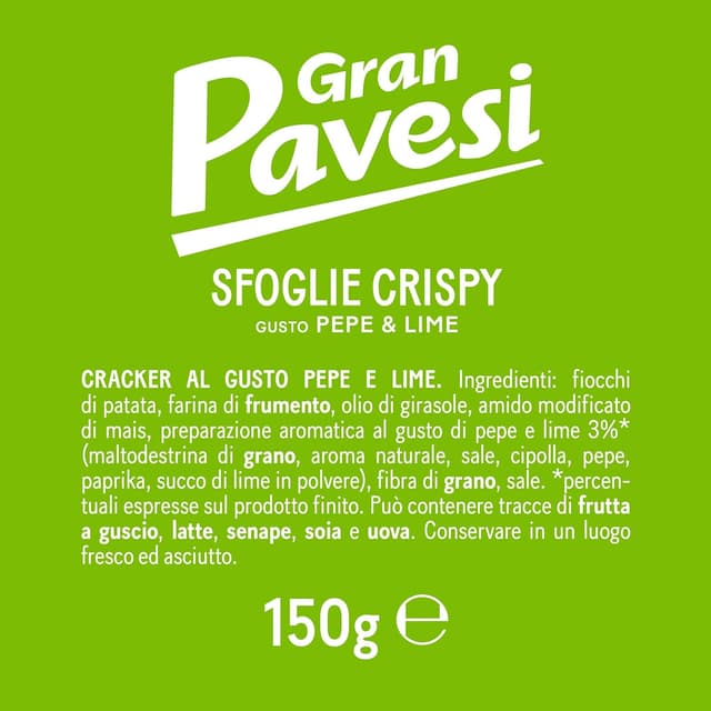 Thumbnail 4 de Gran Pavesi Cracker Le Sfoglie 150 g 🍪
