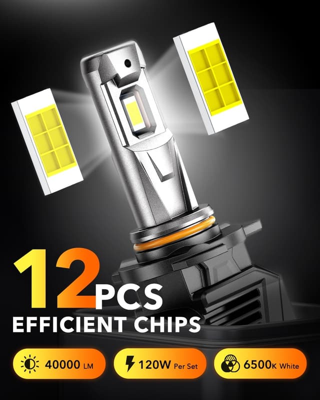 Detalle de OXILAM 9012 LED Bulbs 6500K, Pack of 2