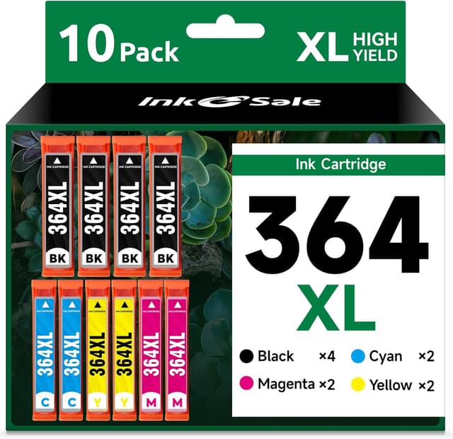 Detalle de INK E-SALE 364 364XL Druckerpatronen 10er-Pack