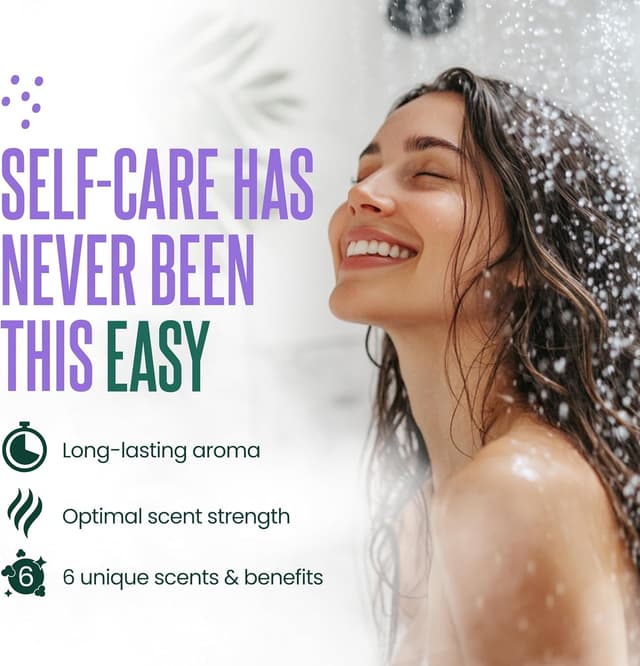 Detalle 2 de Cleverfy Shower Steamers Aromatherapy 18 Tablets