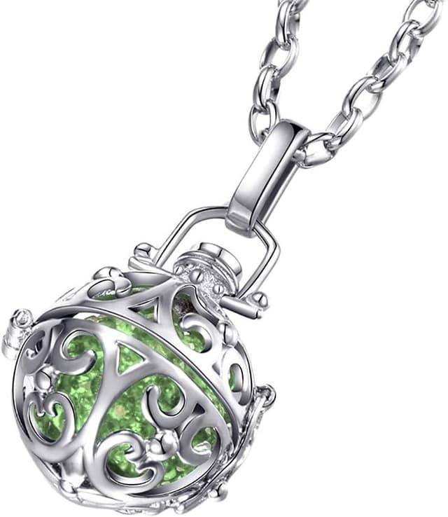 Detalle 2 de Morella Catenina donna acciaio inox 70 cm con sfera 16 mm