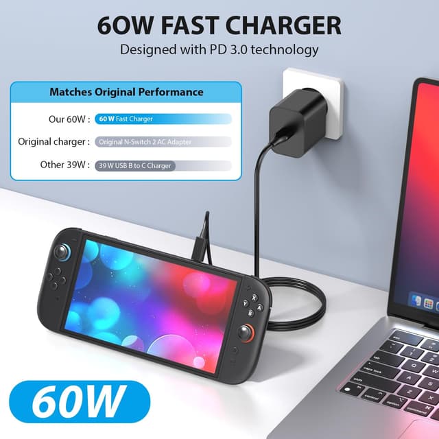 Detalle de Switch 2 Netzteil 60W