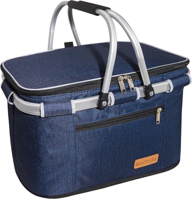 Detalle de ABIUBIU Einkaufskorb Kühltasche 26 L