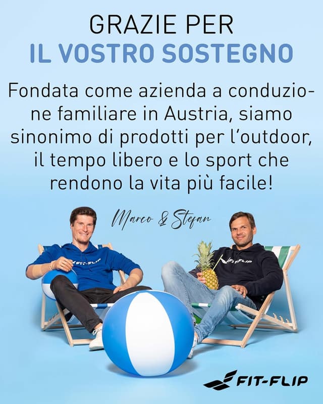 Thumbnail 6 de Fit-Flip Telo Mare in microfibra 200x90 cm (100% riciclato) ad asciugatura rapida