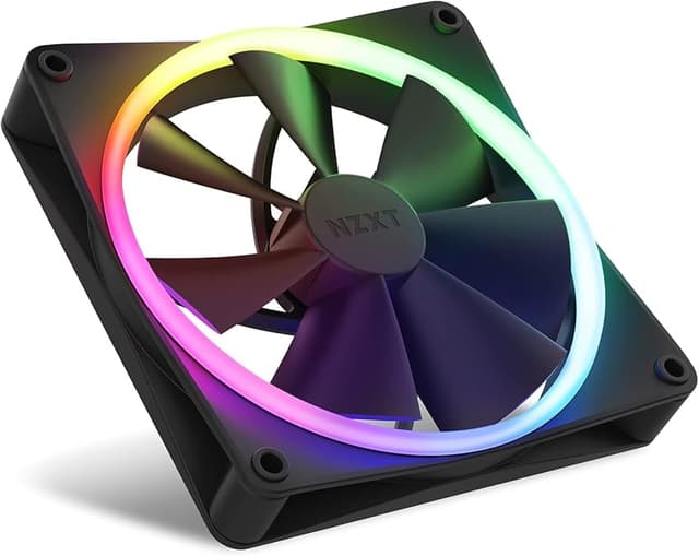 Detalle 2 de NZXT F140 Duo — ventiladores RGB 140 mm 🎛