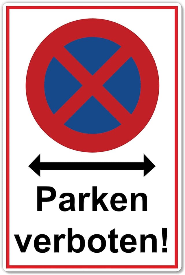 Thumbnail 3 de STROBO Absolutes Halteverbot Schild 30x40