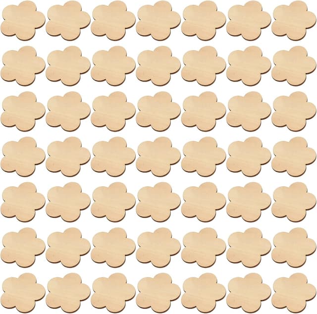 Thumbnail 1 de Holzscheiben 50mm 50er Pack 🪵