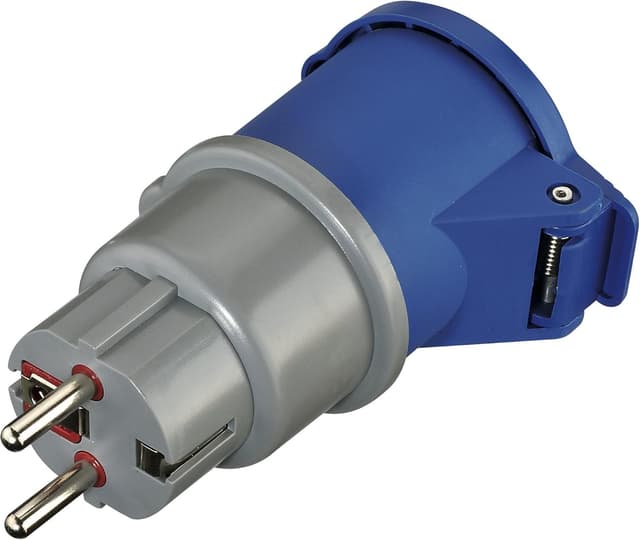 Detalle de Electraline 80861 Adaptateur caravane Prise Schuko
