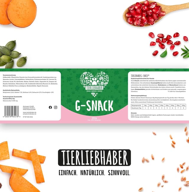 Thumbnail 6 de TIERLIEBHABER G-Snack 350g Hundeleckerli