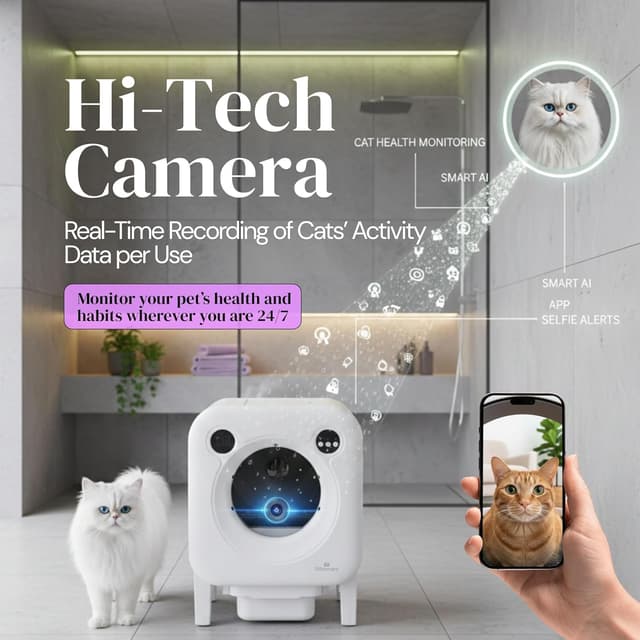 Thumbnail 3 de NIKOMART 75L Automatic Cat Litter Box