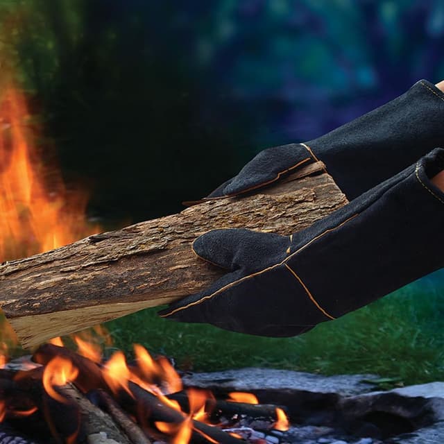 Thumbnail 3 de OLSON DEEPAK Leather Heat Resistant Gloves 14