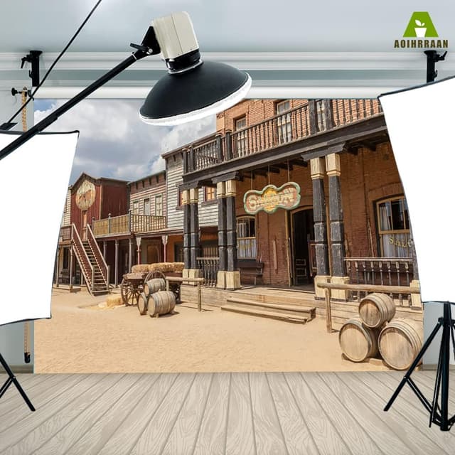 Thumbnail 3 de Aoihrraan Western Saloon Hintergrund 1,5x1m