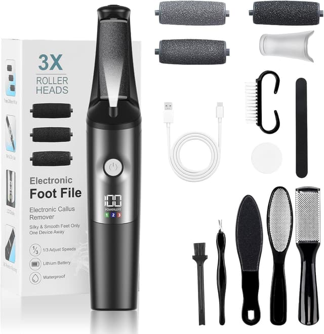 Detalle de PKBD Electric Foot File, 1200 mAh