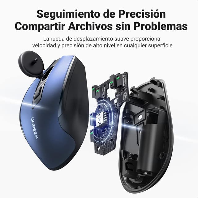 Thumbnail 6 de UGREEN Ratón Inalámbrico Ergonómico 5 Niveles