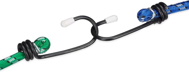 Thumbnail 6 de Relaxdays set elastici con ganci per portapacchi: 24 cavi in 5 misure (universali, multicolori)