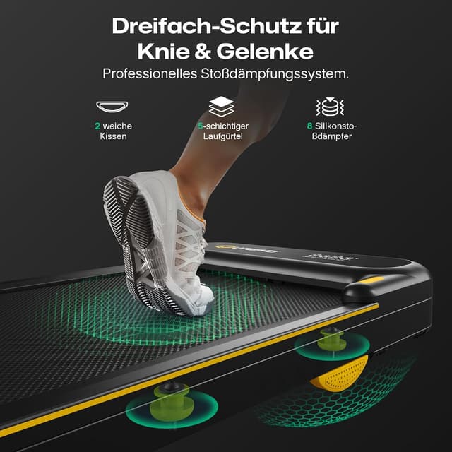 Thumbnail 5 de UREVO 2 in 1 Laufband