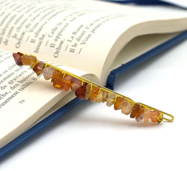 Thumbnail 1 de Miracles Minéraux Bijoux Cheveux Cornaline