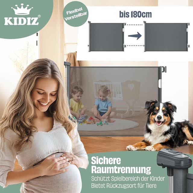 Thumbnail 4 de KIDIZ Treppenschutzgitter 0–180 cm