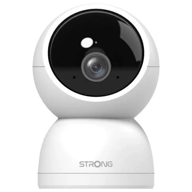 Detalle de Strong SHC04IR0-W Cámara de seguridad WiFi Smart Home 2K 4MP blanca con visión 360°