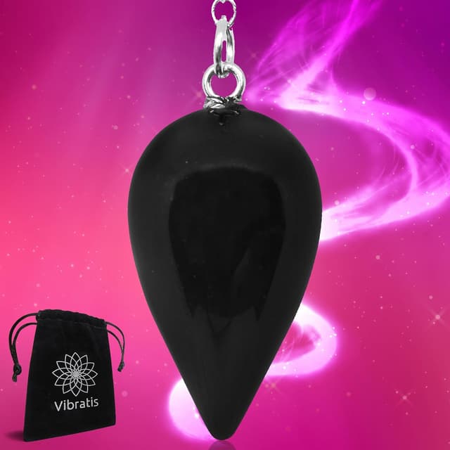 Imagen de Pendule de radiesthésie en onyx noir en OfertitasTOP