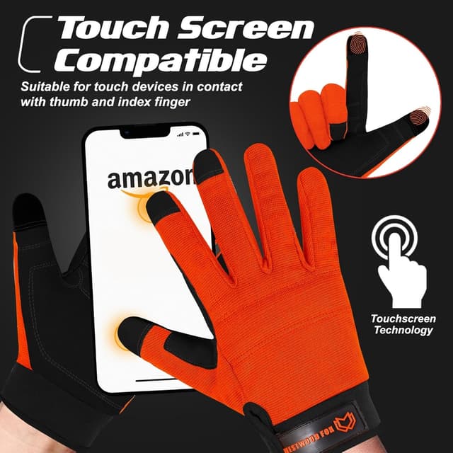 Thumbnail 5 de WESTWOOD FOX FOX Safety Work Gloves Medium