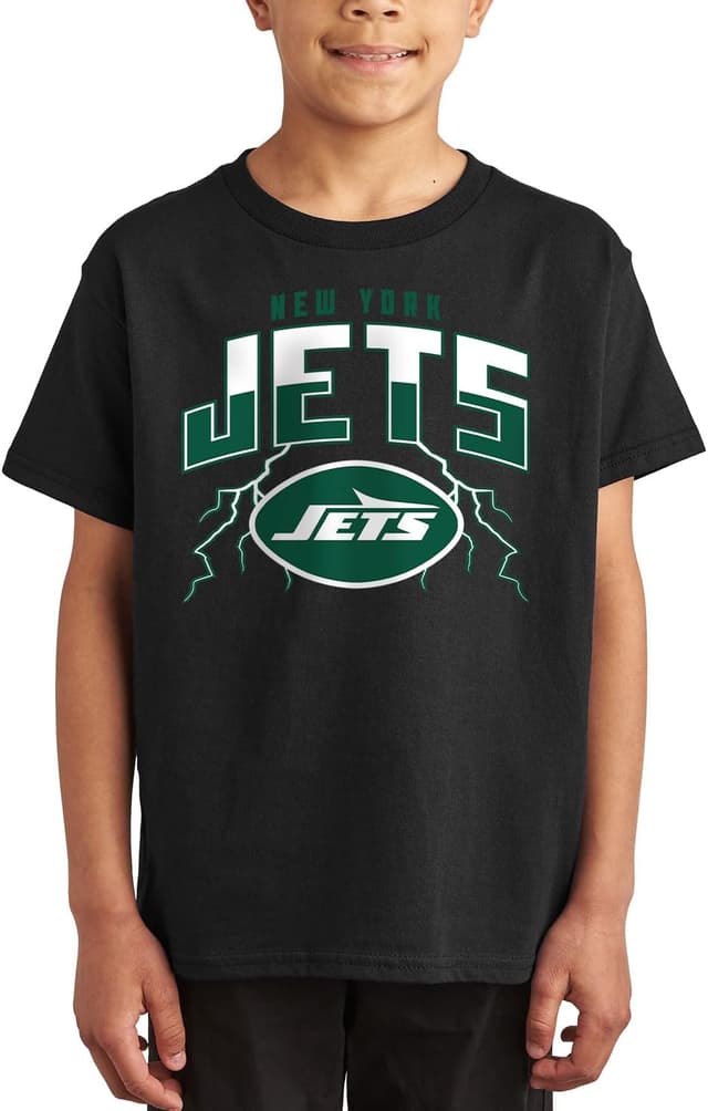 Detalle de Junk Food x NFL Team Lightning Kids Fan Tee (Officially Licensed) for Boys & Girls