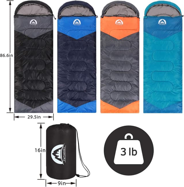 Thumbnail 1 de SWTMERRY Sleeping Bag 3-4 Seasons 41–77℉