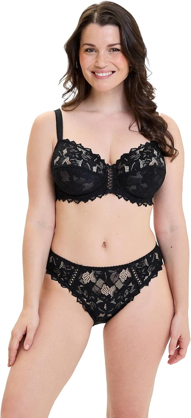 Detalle de Sans Complexe Arum Soutien-Gorge emboîtant en dentelle avec armatures Classique Uni