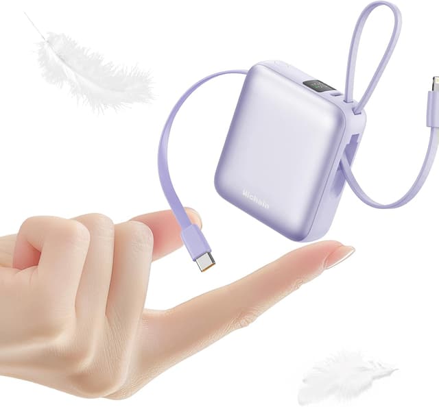 Detalle de Hichain Mini Powerbank USB-C 22,5 W 10000 mAh