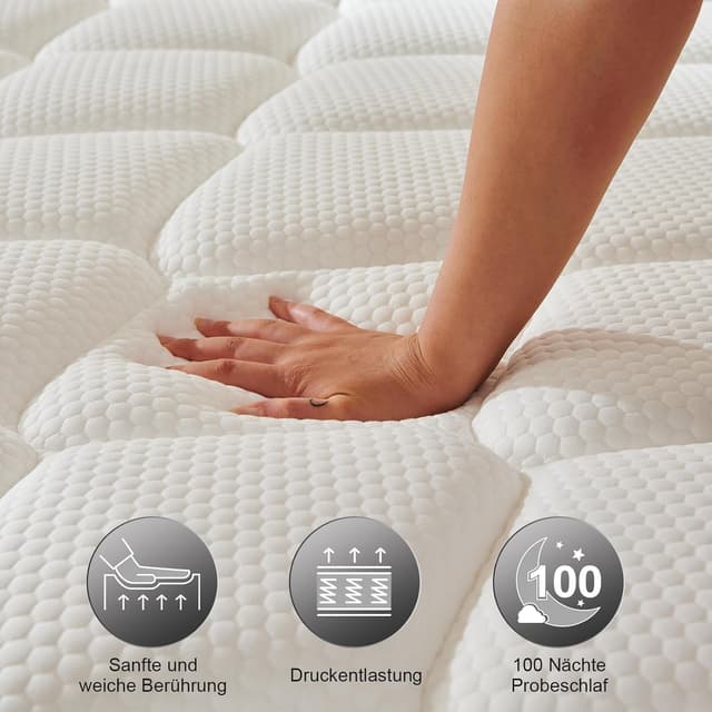 Thumbnail 2 de Twirest Matratze 120x200cm Taschenfederkern H3