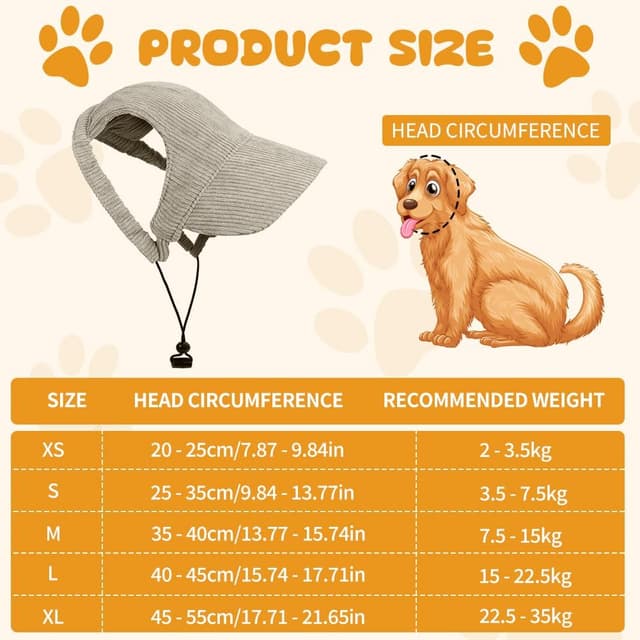 Thumbnail 1 de OFFCUP Casquette de Baseball pour Chien XL