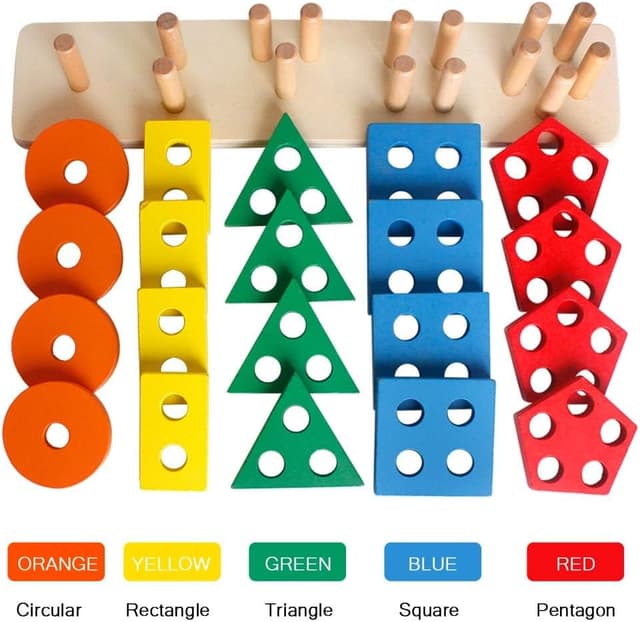 Thumbnail 6 de Joozmui Steckpuzzle Holz ab 1 Jahr