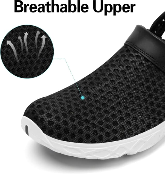 Detalle de SAGUARO Unisex Clogs Sommer-Hausschuhe für Garten & Strand (Gr. 36–48)