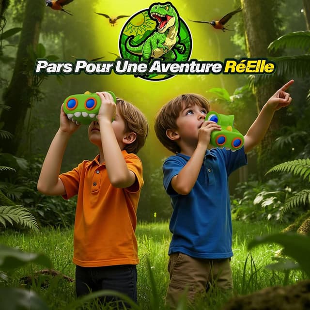 Thumbnail 3 de Jumelles Dinosaure Enfant