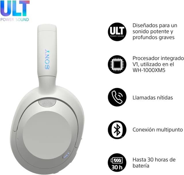 Detalle 2 de Sony ULT Wear Auriculares inalámbricos con 30 horas