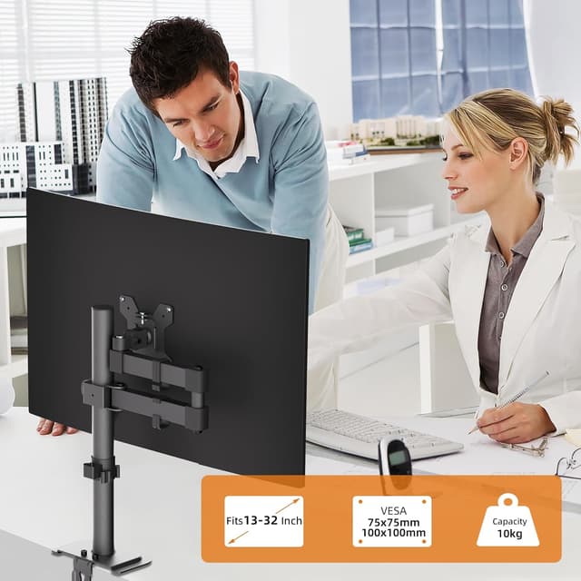 Detalle 2 de Single Monitor Arm Desk Mount 10kg