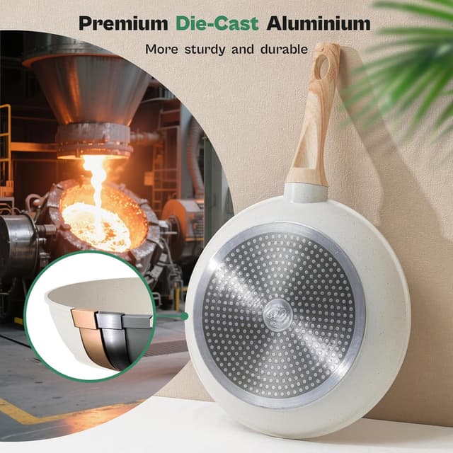 Thumbnail 6 de 13 Pcs Granite Nonstick Cookware Set