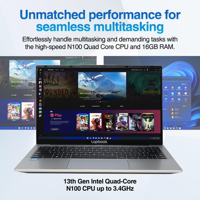 Detalle 2 de 15.6 Full HD laptop 16GB RAM 512GB SSD