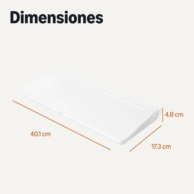 Thumbnail 4 de Amazon Basics Pizarra blanca de borrado en seco 40,6×4,8 cm ✏