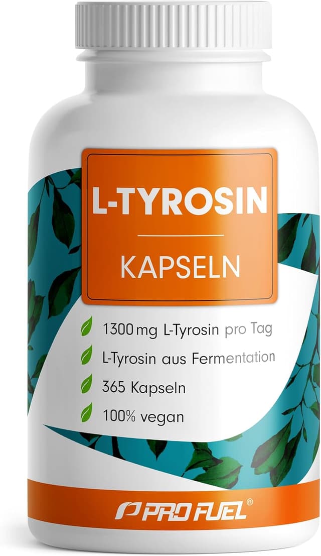 Detalle de L-Tyrosin Kapseln 1300 mg Tagesdosis