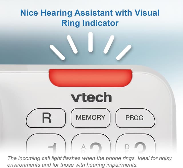 Thumbnail 6 de VTech CL1100 corded landline phone, big buttons ๐