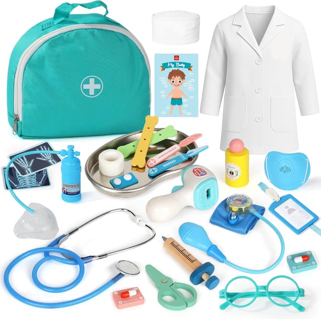 Detalle de Lehoo Castle Arztkoffer Kinder ab 3 Jahren