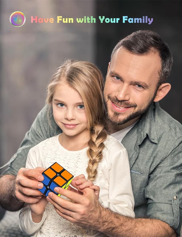 Thumbnail 5 de ROXENDA Cubo di Velocità 2x2 Speed Cube 2x2x2