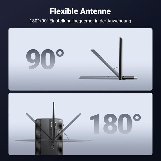 Thumbnail 6 de UGREEN AX900 WLAN Stick 6dBi