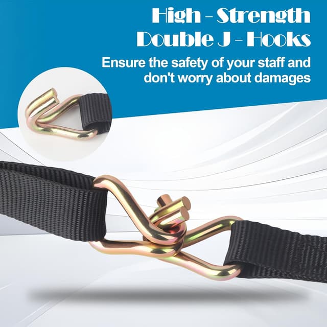 Thumbnail 4 de 4 Stück Spanngurte mit Ratsche 6 m x 25 mm