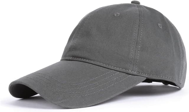 Detalle de Zylioo Casquette XL/XXL hommes grandes tailles (55 à 65 cm) en coton, visière 7/9 cm