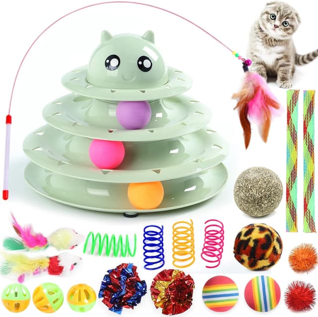 Thumbnail 6 de Suhaco 21 Pack Cat Toys for Indoor Cats