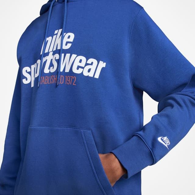 Detalle 1 de Nike Sudadera de hombre Club Nike con capucha