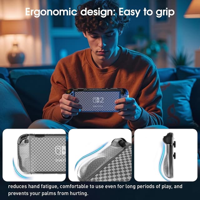 Thumbnail 6 de HEYSTOP Hülle für Nintendo Switch 2 1 Set