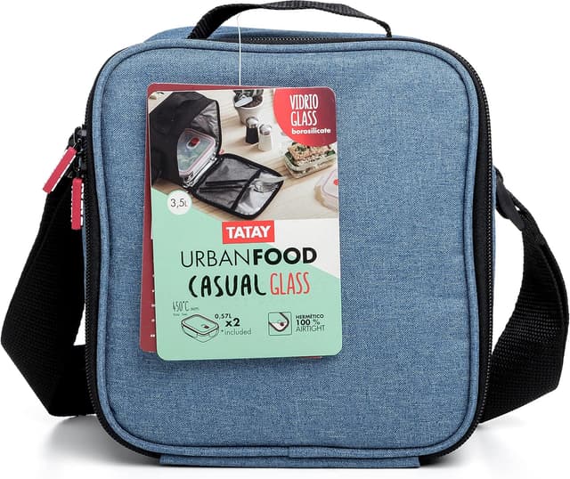 Thumbnail 4 de Tatay Bolsa Termica Porta Alimentos Impermeable 3,5 L Azul Denim